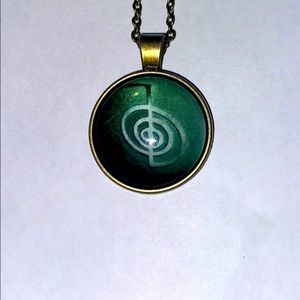 Reiki master necklace Holistic healing practitione